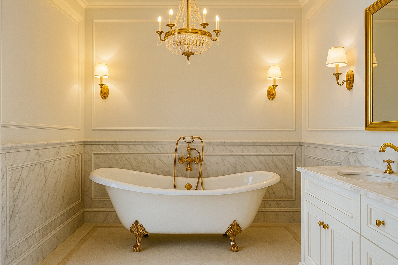 Классическая ванная комната
