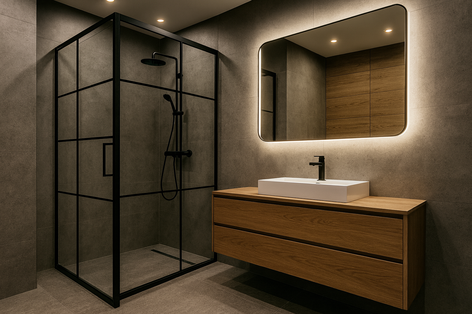 Современная ванная комната